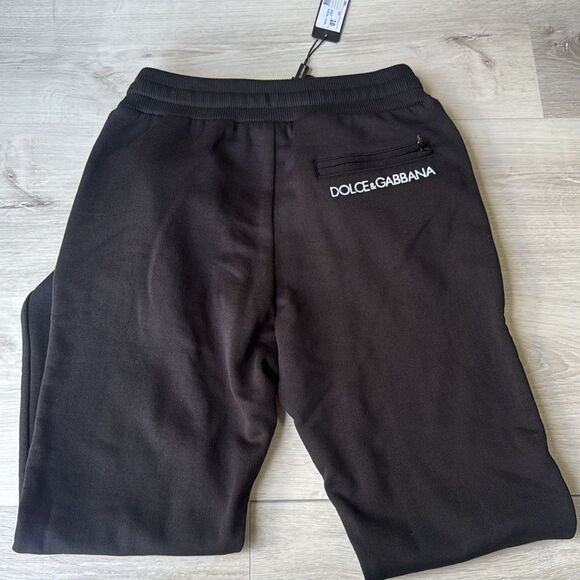 Dolce & Gabbana Pantalone Jersey Joggers Black size 10 NWT - Picture 9 of 9